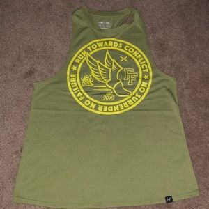 FLAG NOR FAIL RACERBACK TANK